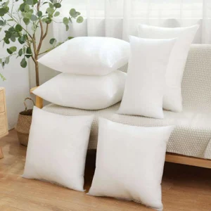Bedside Cushion Core – Soft Polyester Fiber Pillow Insert