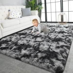 Super Soft Shaggy Area Rug – 9×12 ft Plush Indoor Rug