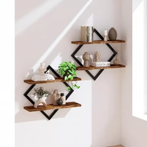 Set of 2 Floating Shelves,