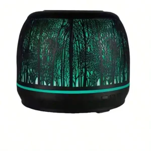 Seven-Color Adjustable Light Ultrasonic Silent Essential Oil Diffuser