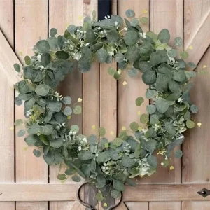 1/3/4/5/6/7/8/9pcs 180cm Eucalyptus Vine Decoration, Made of Nylon Material, - Thumbnail Image 6