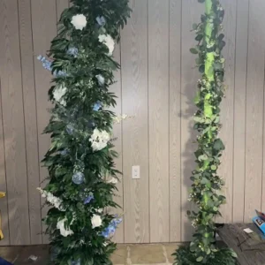 1/3/4/5/6/7/8/9pcs 180cm Eucalyptus Vine Decoration, Made of Nylon Material, - Thumbnail Image 5