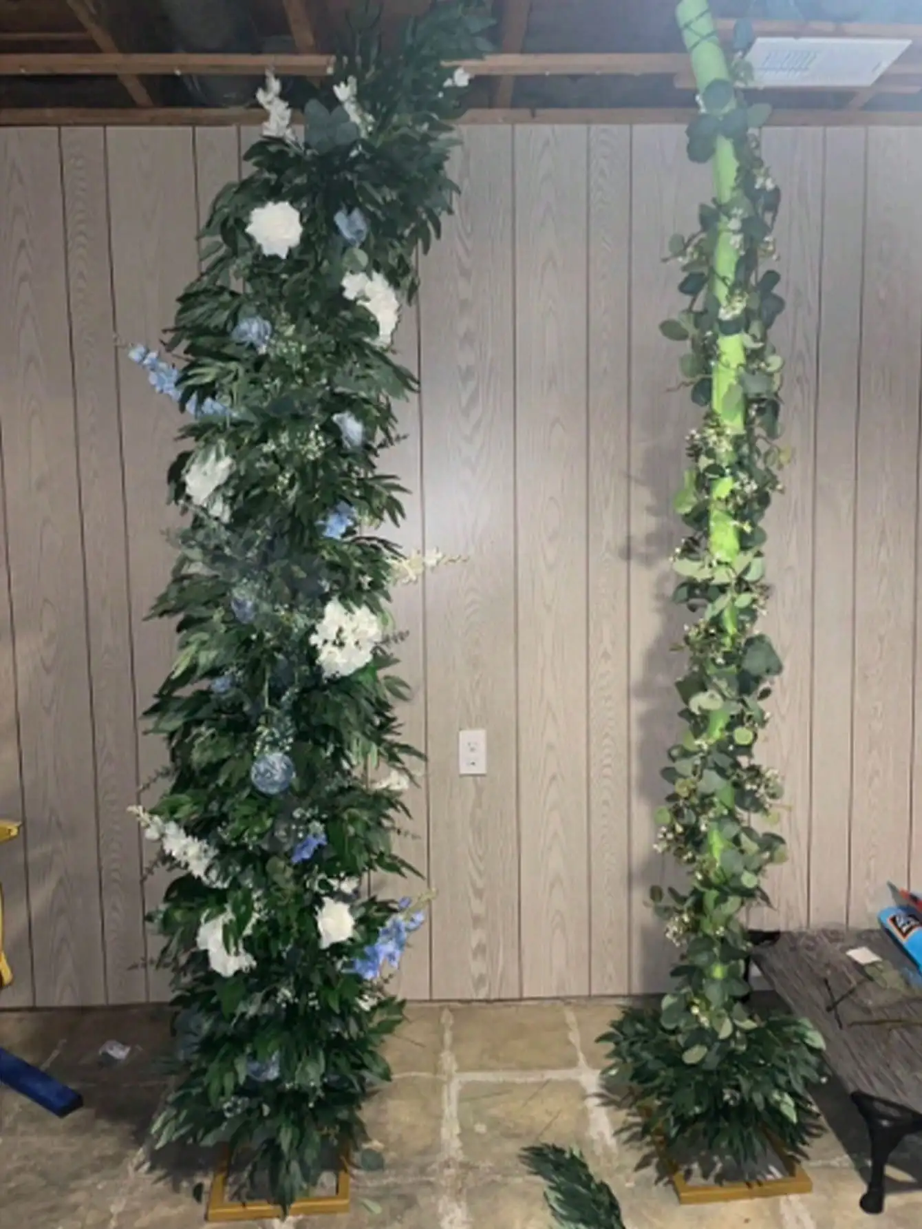 1/3/4/5/6/7/8/9pcs 180cm Eucalyptus Vine Decoration, Made of Nylon Material, - Image 5