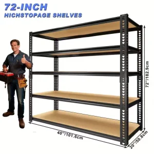 3050 LB Sturdy Metal Storage Racks - Extra Wide 40" Adjustable Height,
