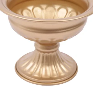Table Vintage Gold Iron Centerpieces Vase for Weddings - Thumbnail Image 6