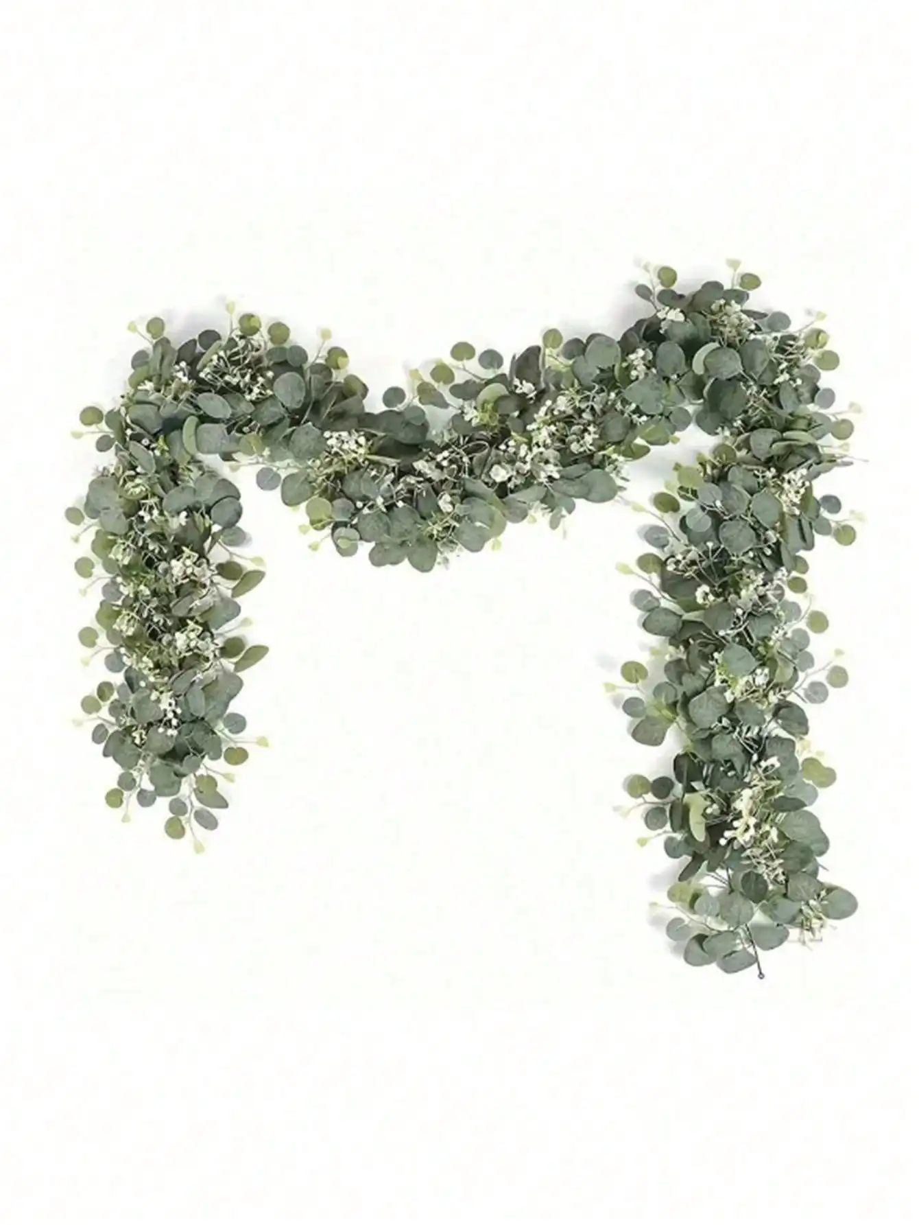 1/3/4/5/6/7/8/9pcs 180cm Eucalyptus Vine Decoration, Made of Nylon Material, - Image 2