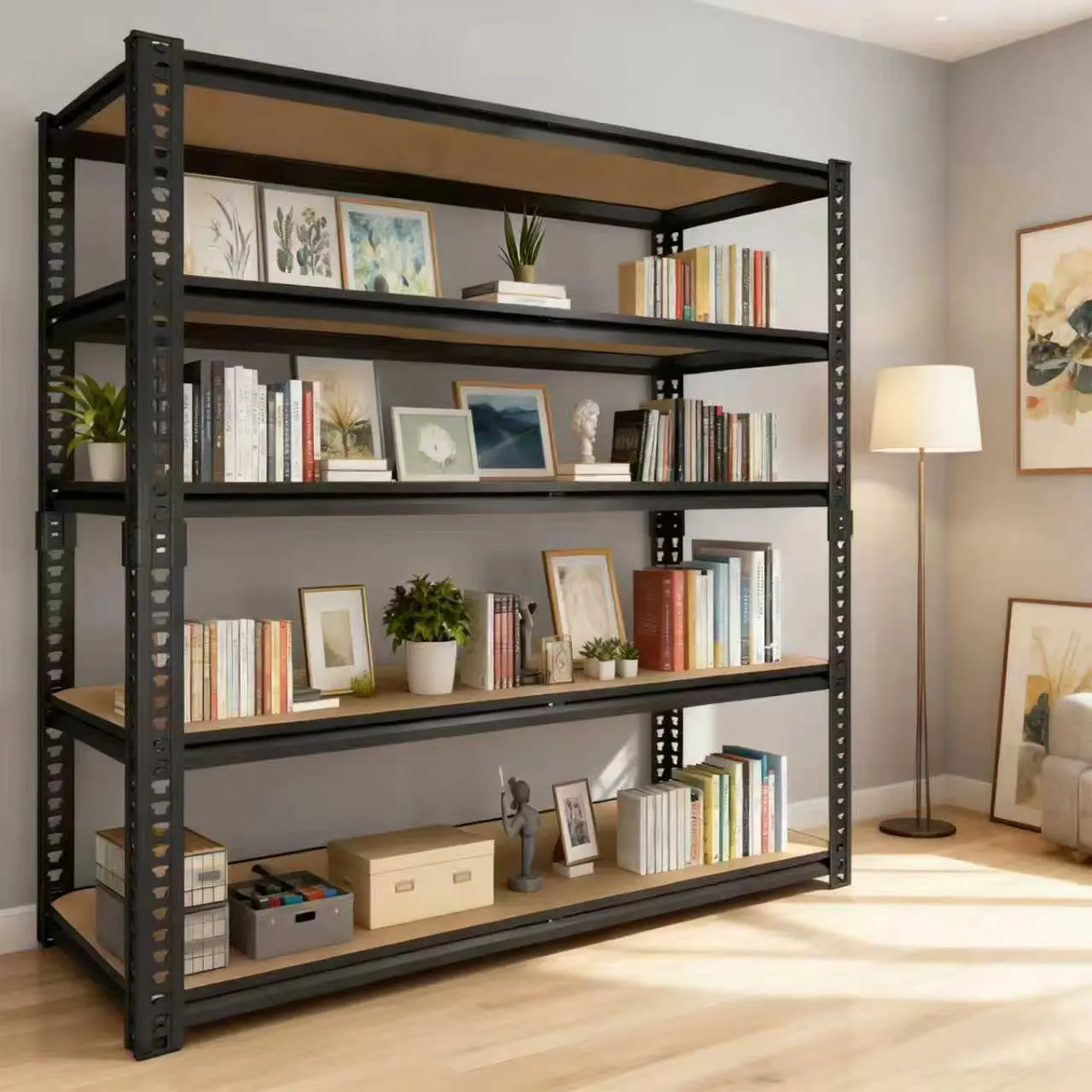 3050 LB Sturdy Metal Storage Racks - Extra Wide 40" Adjustable Height, - Image 3