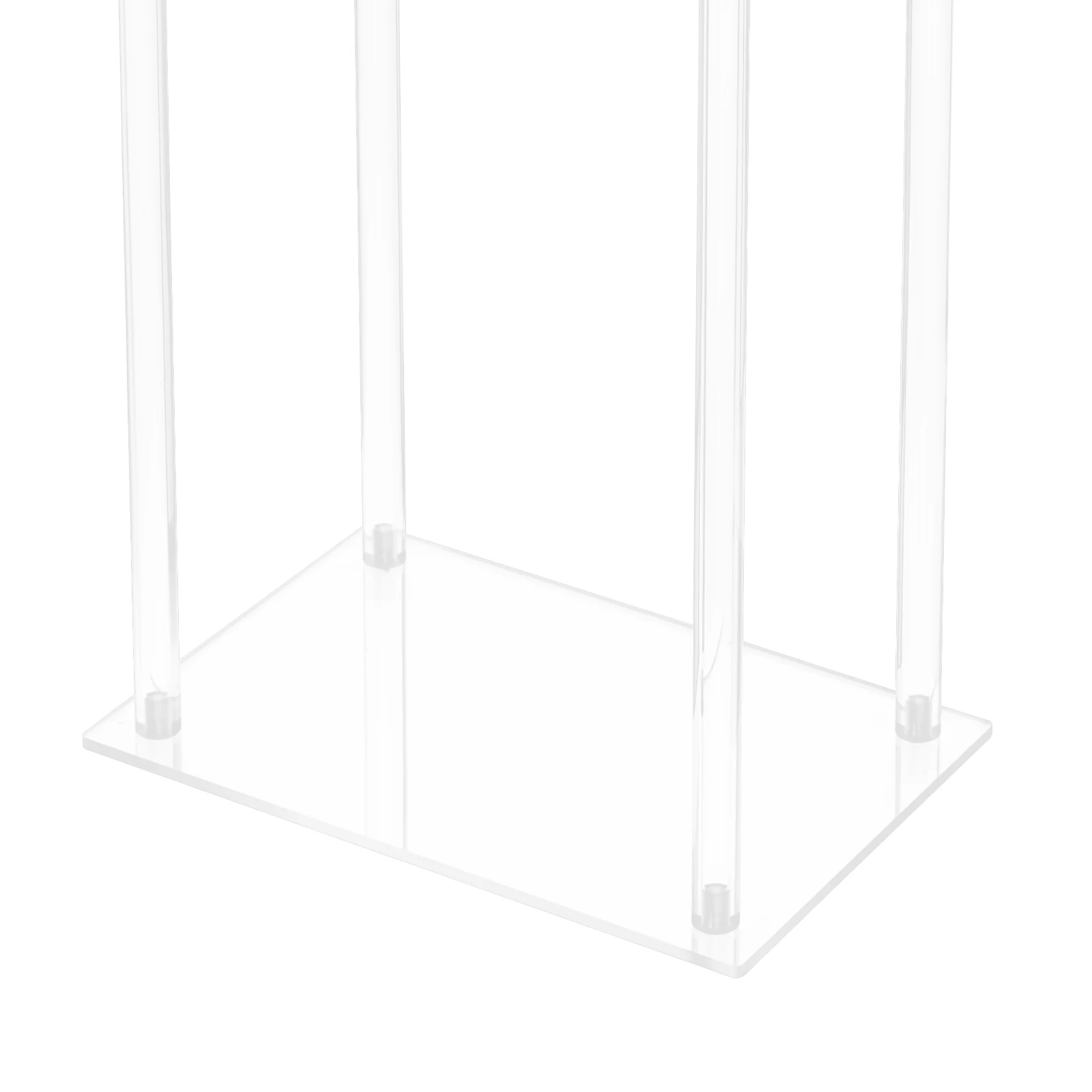 Crystal Flower Stand Clear Wedding Flowers Display Racks 60*20*78cm - Image 5