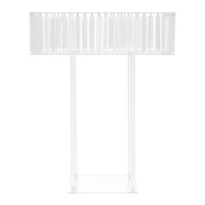Crystal Flower Stand Clear Wedding Flowers Display Racks 60*20*78cm - Thumbnail Image 2