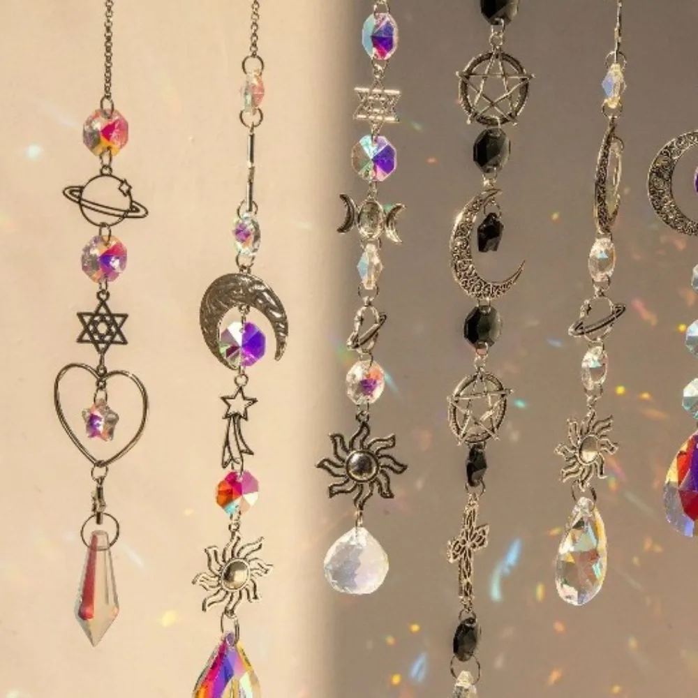 Crystal Wind Chime Rainbow Maker Sun Catcher - Image 4