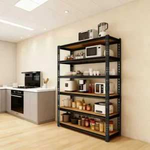 3050 LB Sturdy Metal Storage Racks - Extra Wide 40" Adjustable Height, - Thumbnail Image 6